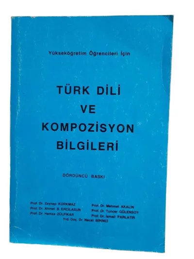 Türk Dili ve Kompozisyon Bilgileri