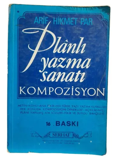 Planlı Yazma Sanatı 16. Baskı