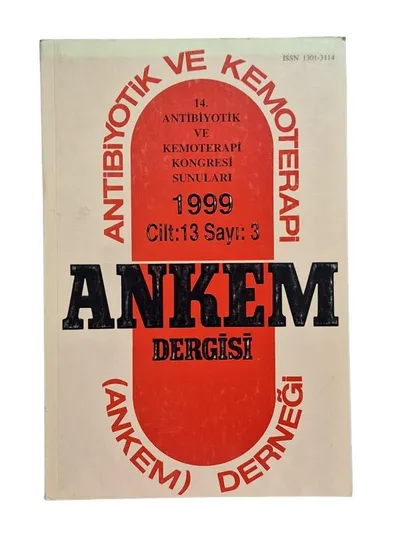 14. Antibiyotik ve Kemoterapi Kongresi Sunuları 1999 Cilt: 13 Sayı: 3 Ankem Dergisi