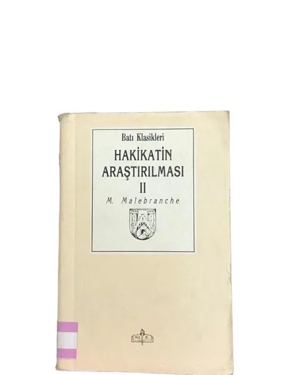 Hakikatin Araştırılması II. Cilt