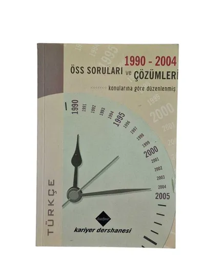 1990 - 2004 ÖSS Soruları ve Çözümleri Türkçe