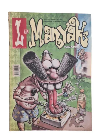 L-Manyak Sayı: 75 - Mart 2002/3 Mart Panteri
