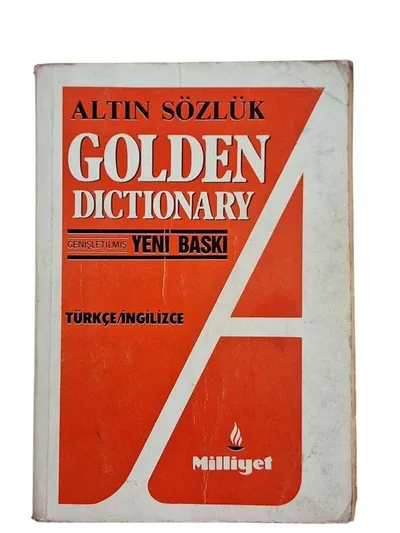 Altın Sözlük Golden Dıctionary - Türkçe - İngilizce