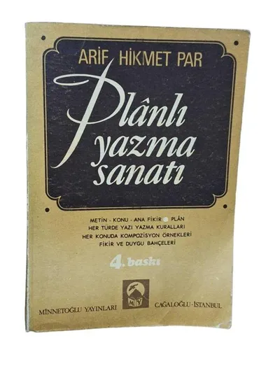 Planlı Yazma Sanatı