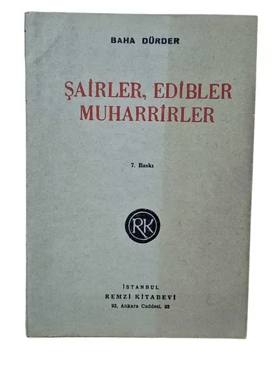 Şairler Edibler Muharrirler