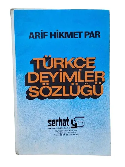 Türkçe Deyimler Sözlüğü