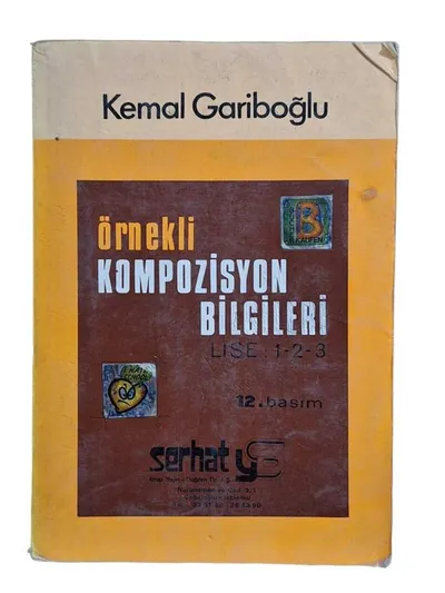 Örnekli Kompozisyon Bilgileri Lise 1 - 2 - 3