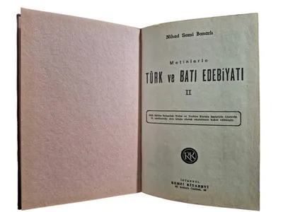 Metinlerle Türk ve Batı Edebiyatı II