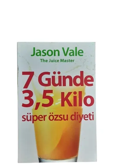 7 Günde 3,5 Kilo Süper Özsu Diyeti