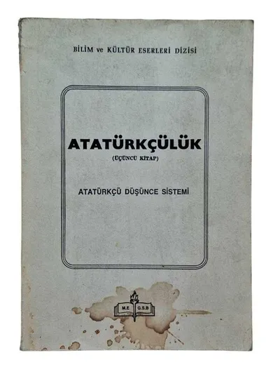 Atatürkçülük Üçüncü Kitap Atatürkçü Düşünce Sistemi