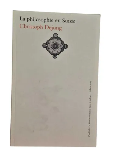 La Philosophie En Suisse