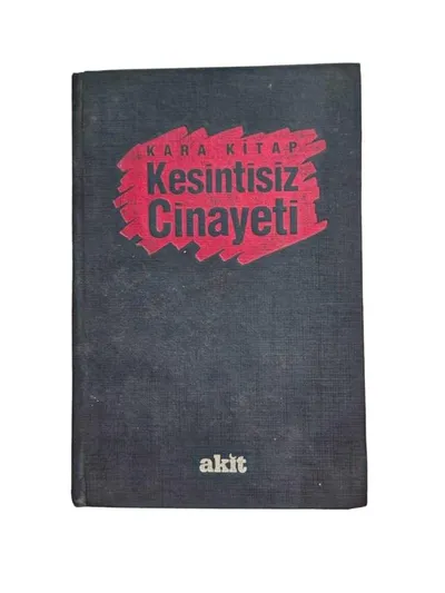 Kara Kitap Kesintisiz Cinayeti