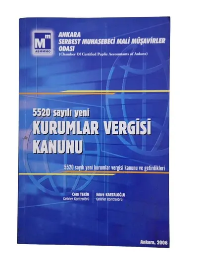 5520 Sayılı Yeni Kurumlar Vergisi Kanunu