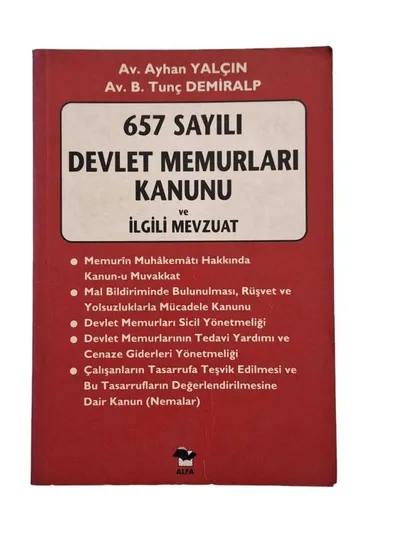 657 Sayılı Devlet Memurları Kanunu ve İlgili Mevzuat