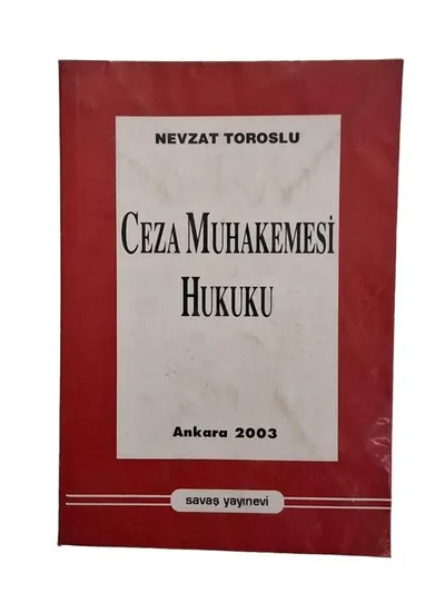 Ceza Muhakemesi Hukuku