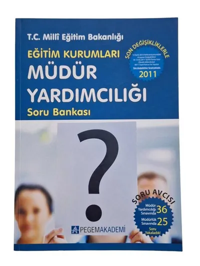T.C. Milli Eğitim Bakanlığı Eğitim Kurumları Müdür Yardımcılığı Seçme Sınavlarına Hazırlık El Kitabı