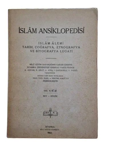 İslam Ansiklopedisi İslam Alemi Tarih, Coğrafya, Etnografya ve Biyografya Lugati 99. Cüz Rey - Rüzzik