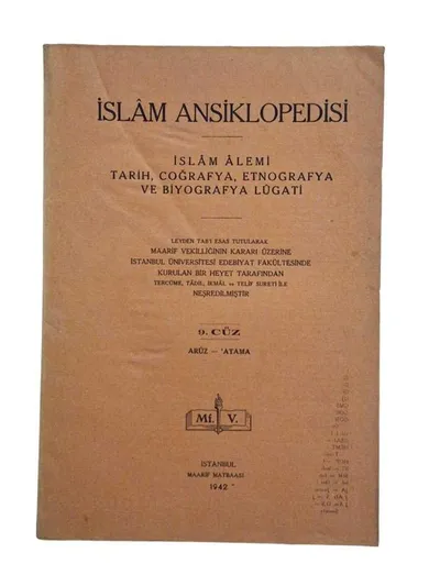 İslam Ansiklopedisi İslam Alemi Tarih, Coğrafya, Etnografya ve Biyografya Lugati 9. Cüz Aruz - Atama