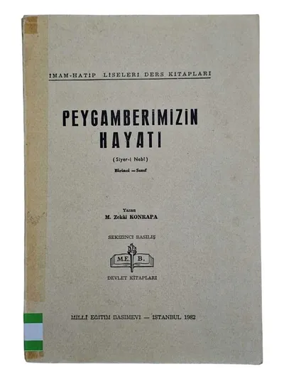 İmam Hatip Liseleri Ders Kitapları Peygamberimizin Hayatı