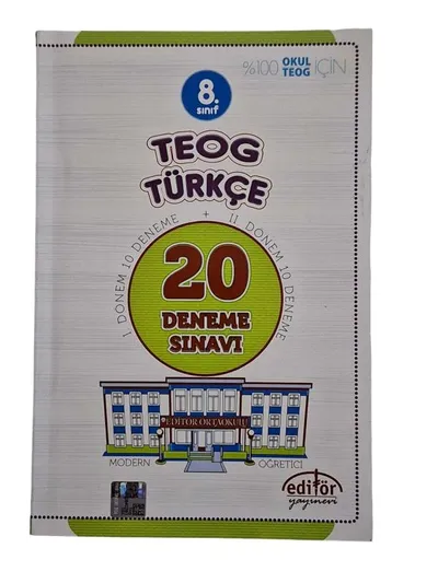 8. Sınıf TEOG Türkçe 20 Deneme Sınavı