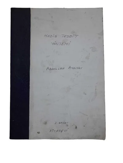Hadis Tesbit Yöntemi (Hadis Usulü)