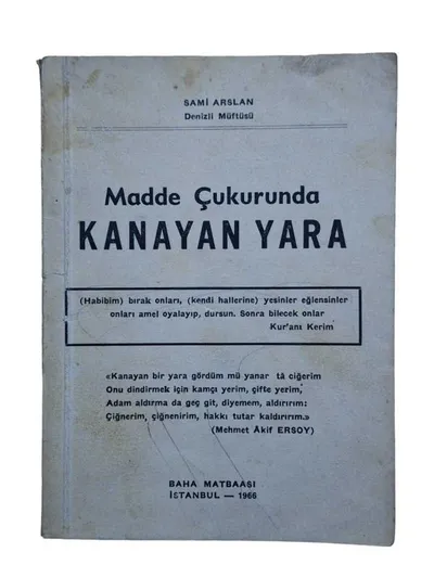 Madde Çukurunda Kanayan Yara