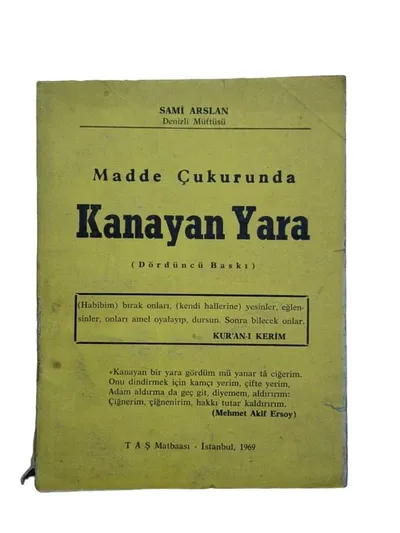 Madde Çukurunda Kanayan Yara