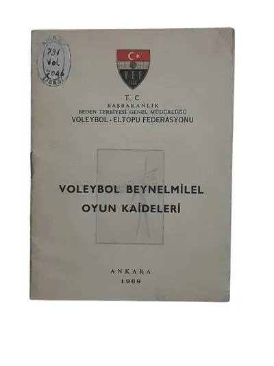 Voleybol Beynelmilel Oyun Kaideleri