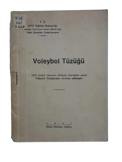 Voleybol Tüzüğü