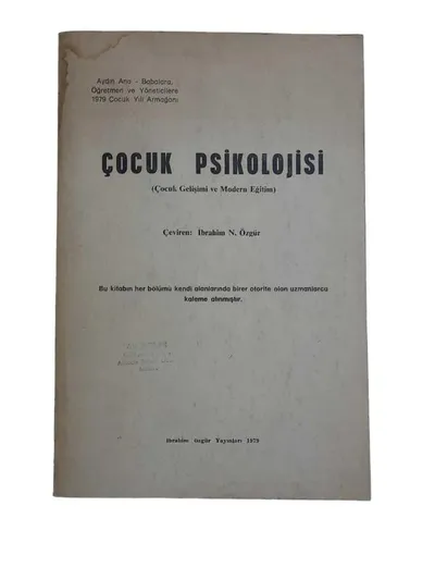 Çocuk Psikolojisi