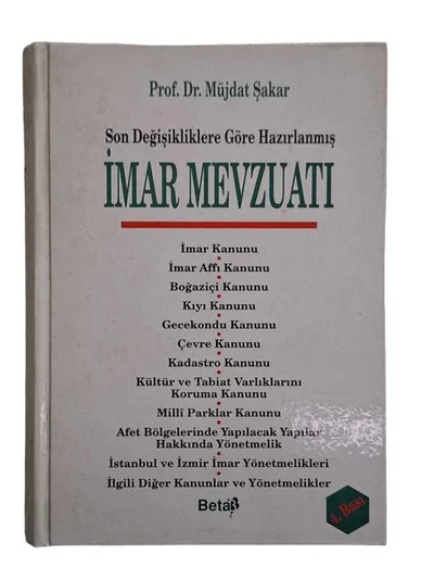 İmar Mevzuatı-Son Değişiklere Göre Hazırlanmış