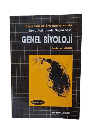 Okula Yardımcı Üniversiteye Hazırlık Konu Açıklamalı Özgün Testli Genel Biyoloji