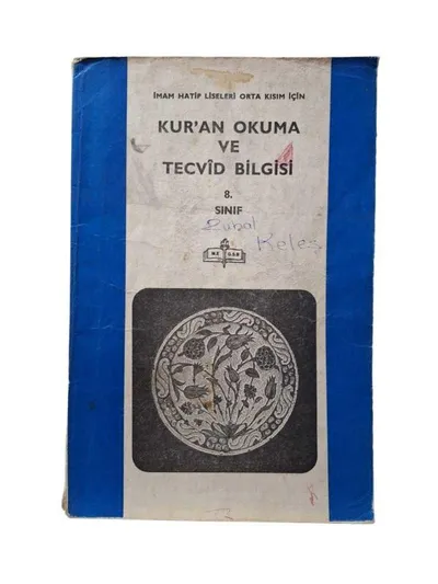 İmam Hatip Liseleri Orta Kısım için Kur'an Okuma ve Tecvid Bilgisi 8. Sınıf