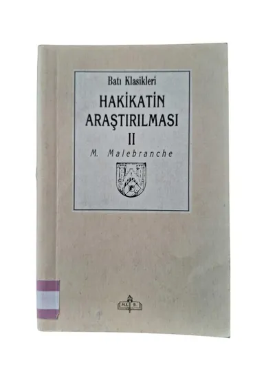 Hakikatin Araştırılması II
