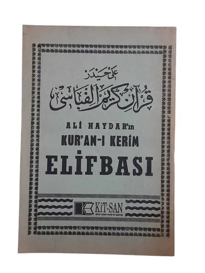 Ali Haydar'ın Kur'an Kerim Alifbası