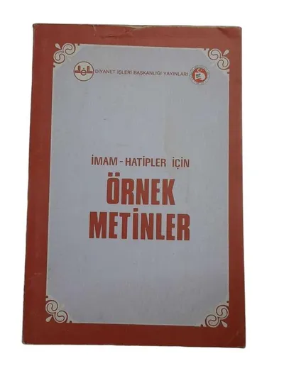 İmam-Hatipler için Örnek Metinler
