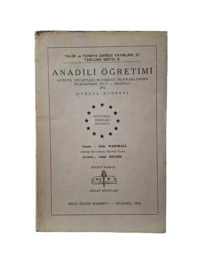 Anadili Öğretimi