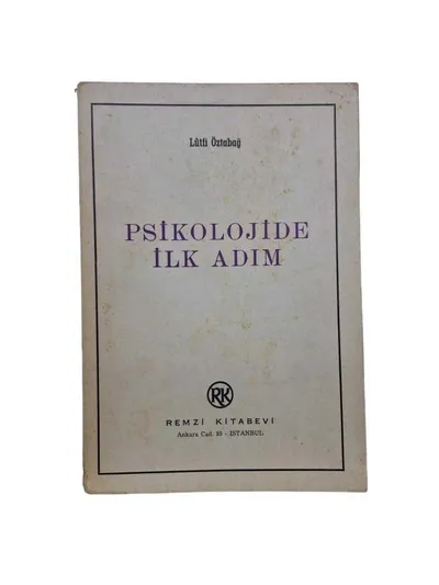Psikolojide İlk Adım