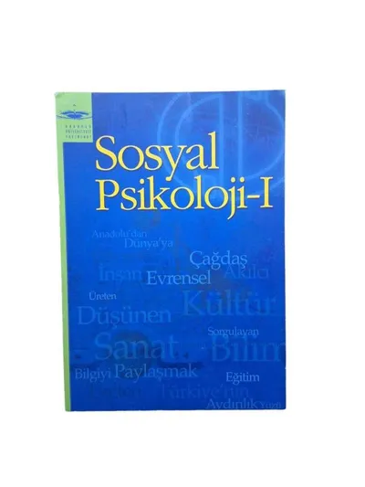 AÖF - Anadolu Üniversitesi - Açıköğretim Fakültesi - Sosyal Psikoloji -1