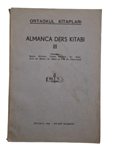 Ortaokul Kitapları - Almanca Ders Kitabı III
