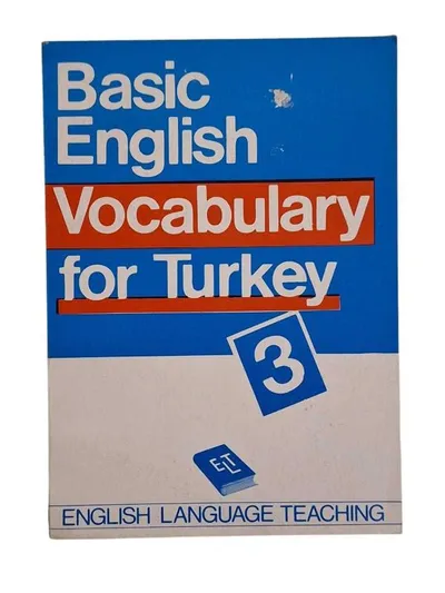 Basic English Vocabulary for Turkey 3