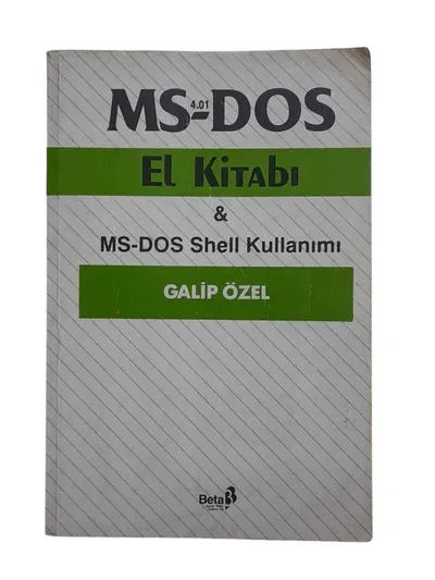 Ms Dos El Kitabı Ms Dos Shell Kullanımı