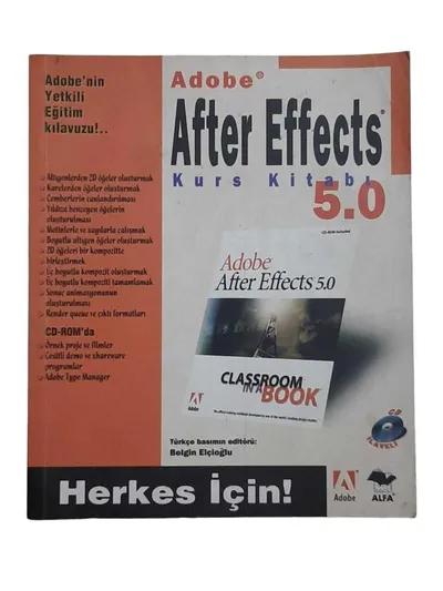 Adobe After Effects 5.0 Kurs Kitabı