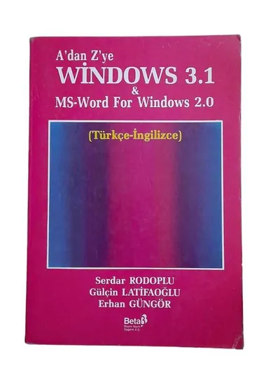 A'dan Z'ye Windows 3.1 & Ms-Word For Windows 2.0 Türkçe-İngilizce