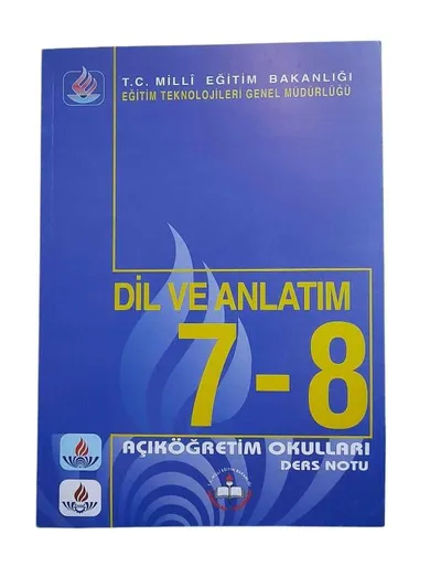 Dil ve Anlatım 7 - 8 MEB Açıköğretim