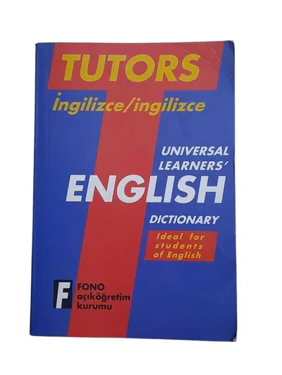 Tutors İngilizce / İngilizce - Universal Learners English Dictionary