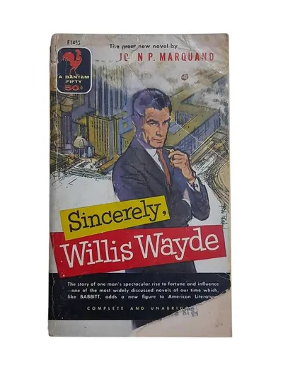 Sincerely, Willis Wayde