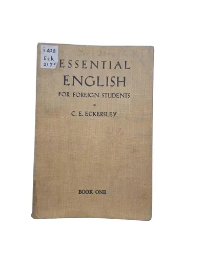 Essential English for Foreign Students Book One