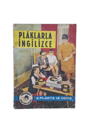 Plaklarla İngilizce - 6 Plakta 12 Ders (Plaklar Yok)