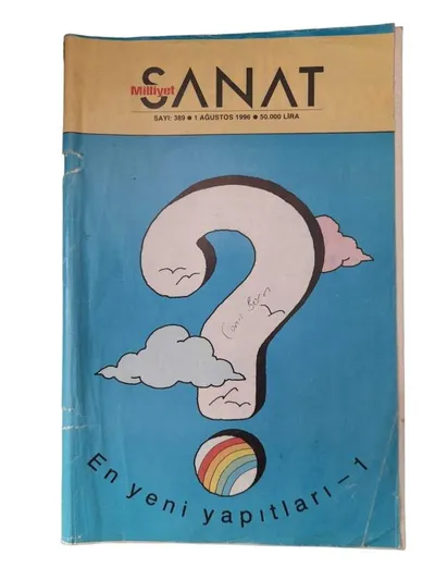 Milliyet Sanat Dergisi Sayı: 389 Ağustos 1996